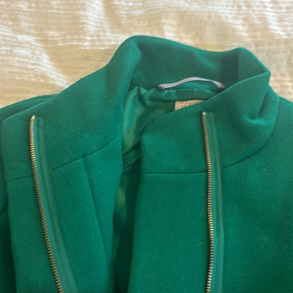 J. Crew green stadium coat - Picture 7 of 11